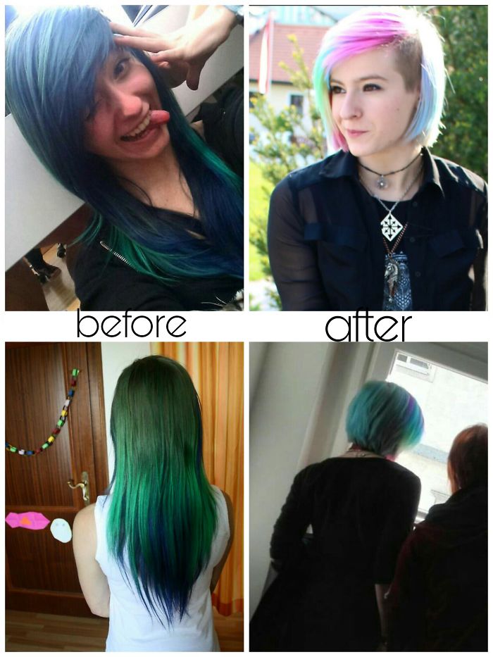 A Woman Who Cuts Her Hair, Is About To Change Her Life..right Coco?