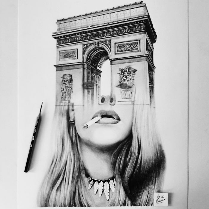 Double Exposure Drawings