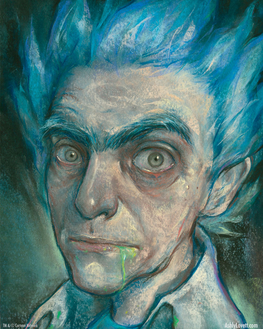 I Created Realistic Portraits Of Rick And Morty I Created Realistic Portraits Of Rick And Morty