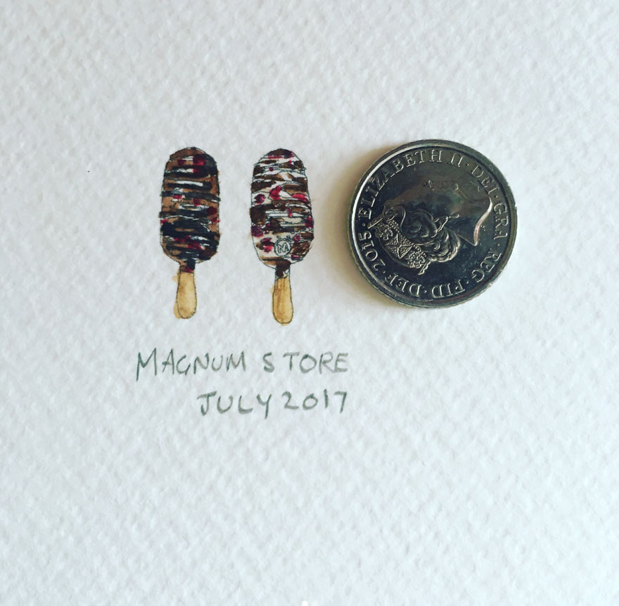 I Paint Miniature Watercolor Art For My 100-Day Drawing Challenge! I Paint Miniature Watercolor Art For My 100-Day Drawing Challenge!