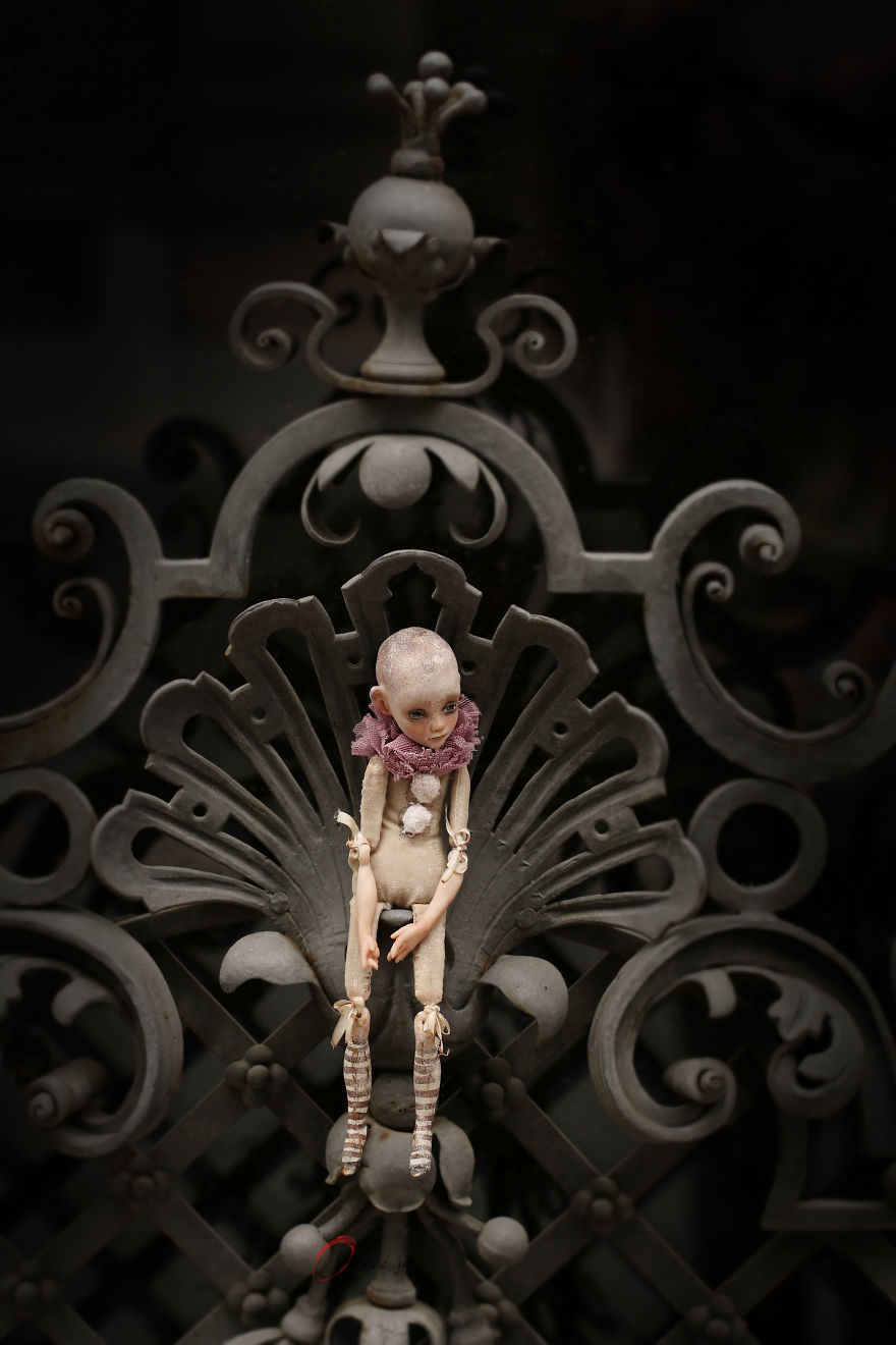 Small Doll Pip And His Stories. Ooak Art Doll By Helena Oplakanska