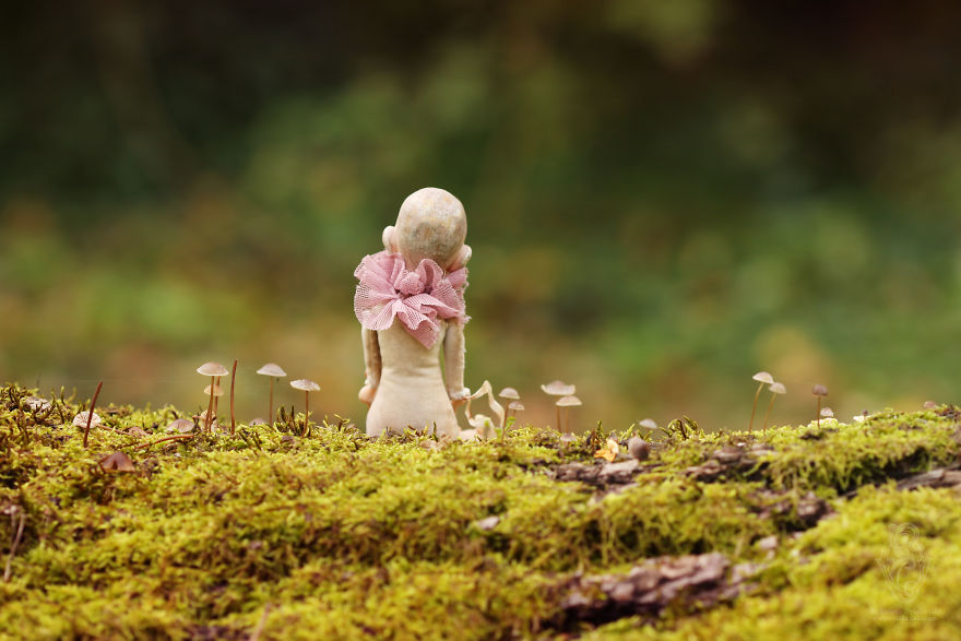 Small Doll Pip And His Stories. Ooak Art Doll By Helena Oplakanska