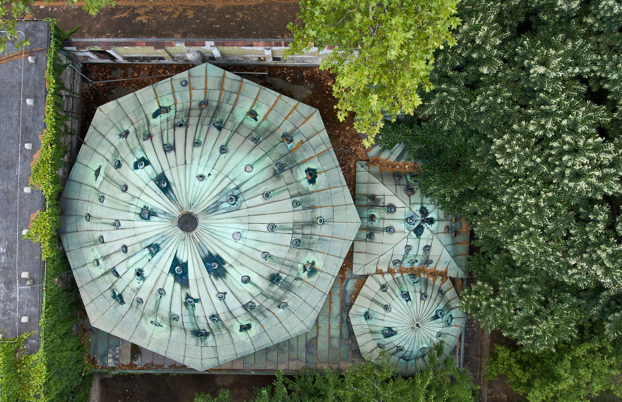 Spectacular Bird&rsquo;s Eye View Of Extraordinary Pools In Budapest, Spa Capital Of The World, As You&rsquo;ve Never Seen It Before