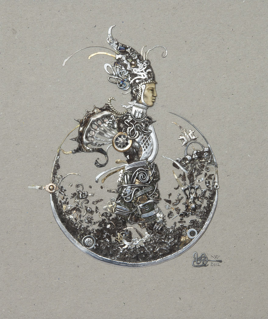 I Create Steampunk Art From Useless Objects