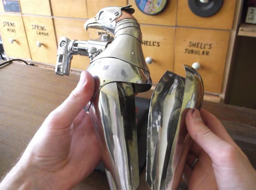 Russian Artist Creates Steampunk Animals From Old Car Parts, Watches And Electronics (+New Pics)