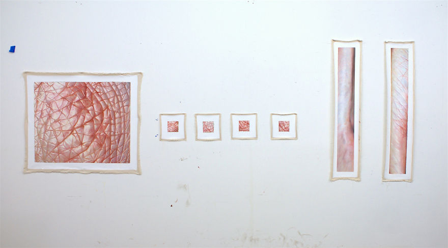 My Hyperrealistic Paintings Of Human Skin My Hyperrealistic Paintings Of Human Skin