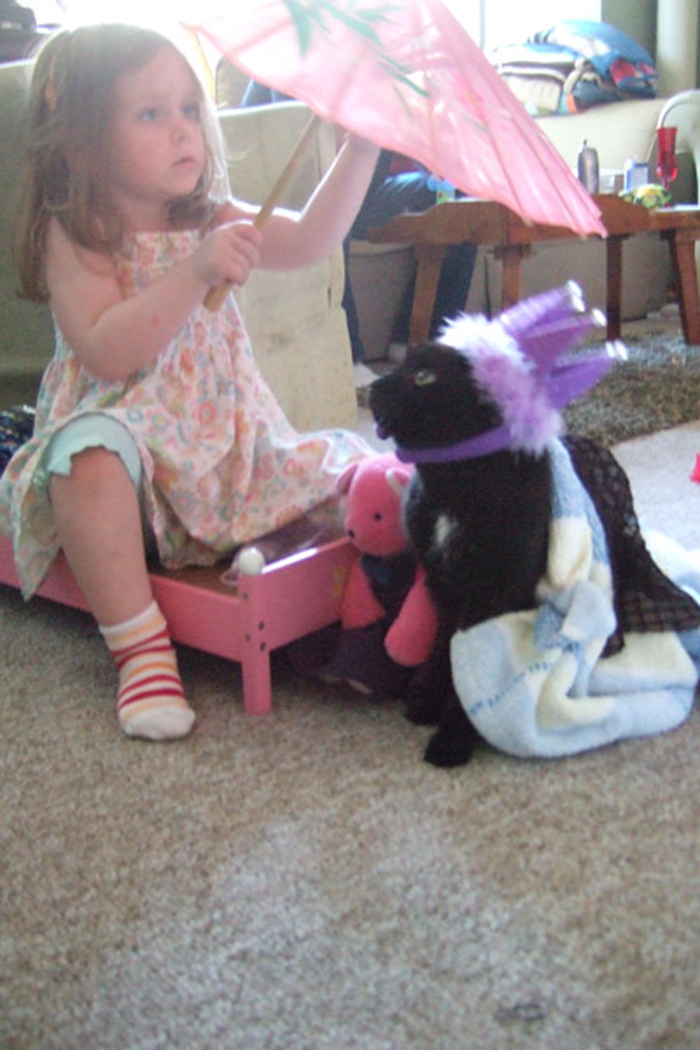 Tea Party With Camille Our Cat