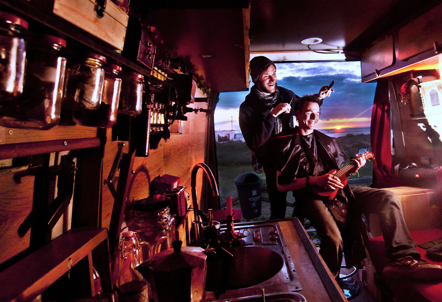 I Travel Around With Scissors To Cut Hair At The Most Random Places