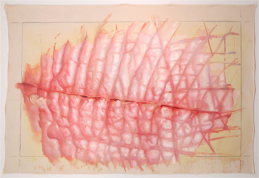 My Hyperrealistic Paintings Of Human Skin My Hyperrealistic Paintings Of Human Skin