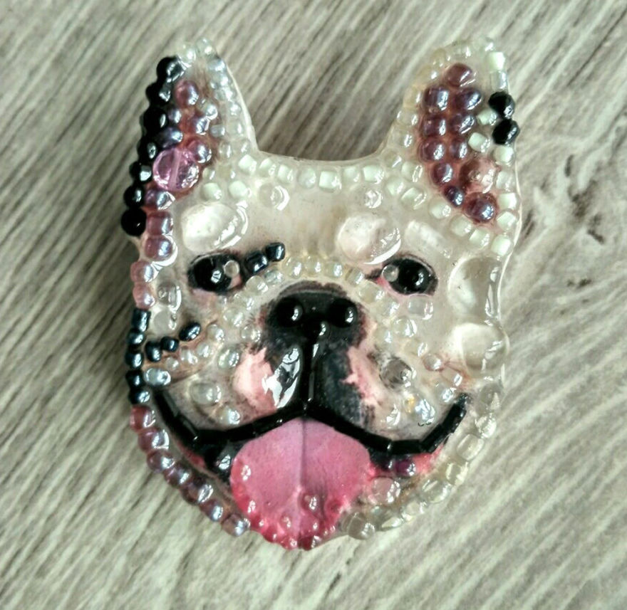 The Sunshine Of A Talent: Textured Brooches By Ekaterina Panfilova