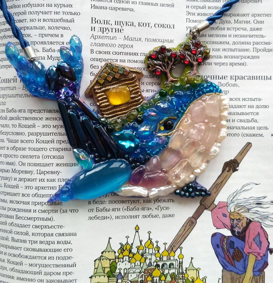 The Sunshine Of A Talent: Textured Brooches By Ekaterina Panfilova