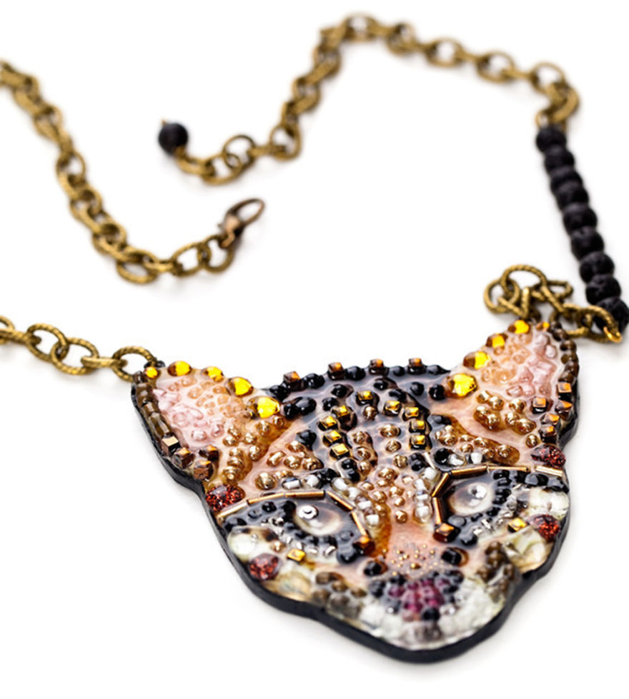 The Sunshine Of A Talent: Textured Brooches By Ekaterina Panfilova