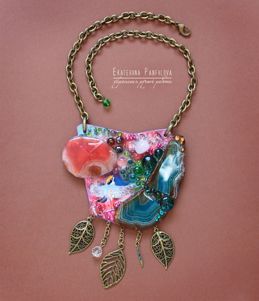 The Sunshine Of A Talent: Textured Brooches By Ekaterina Panfilova