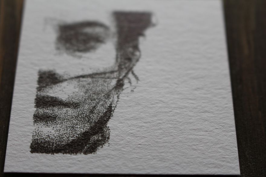 Tiny Portraits Drawn By A Robot Tiny Portraits Drawn By A Robot