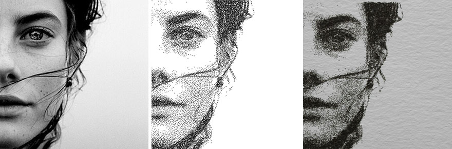 Tiny Portraits Drawn By A Robot