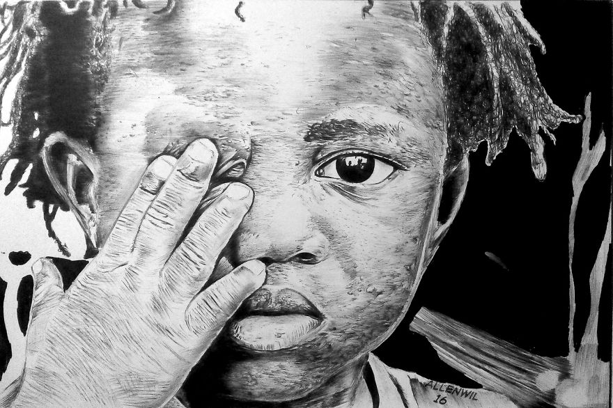 Art By A 19-Year-Old Nigerian Artist Allen Wilson Art By A 19-Year-Old Nigerian Artist Allen Wilson