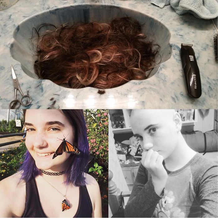 After Struggling With Depression For Almost Four Years, I Decided To Shave My Head, Making Me Feel Stronger And More Confident Than Ever Before.