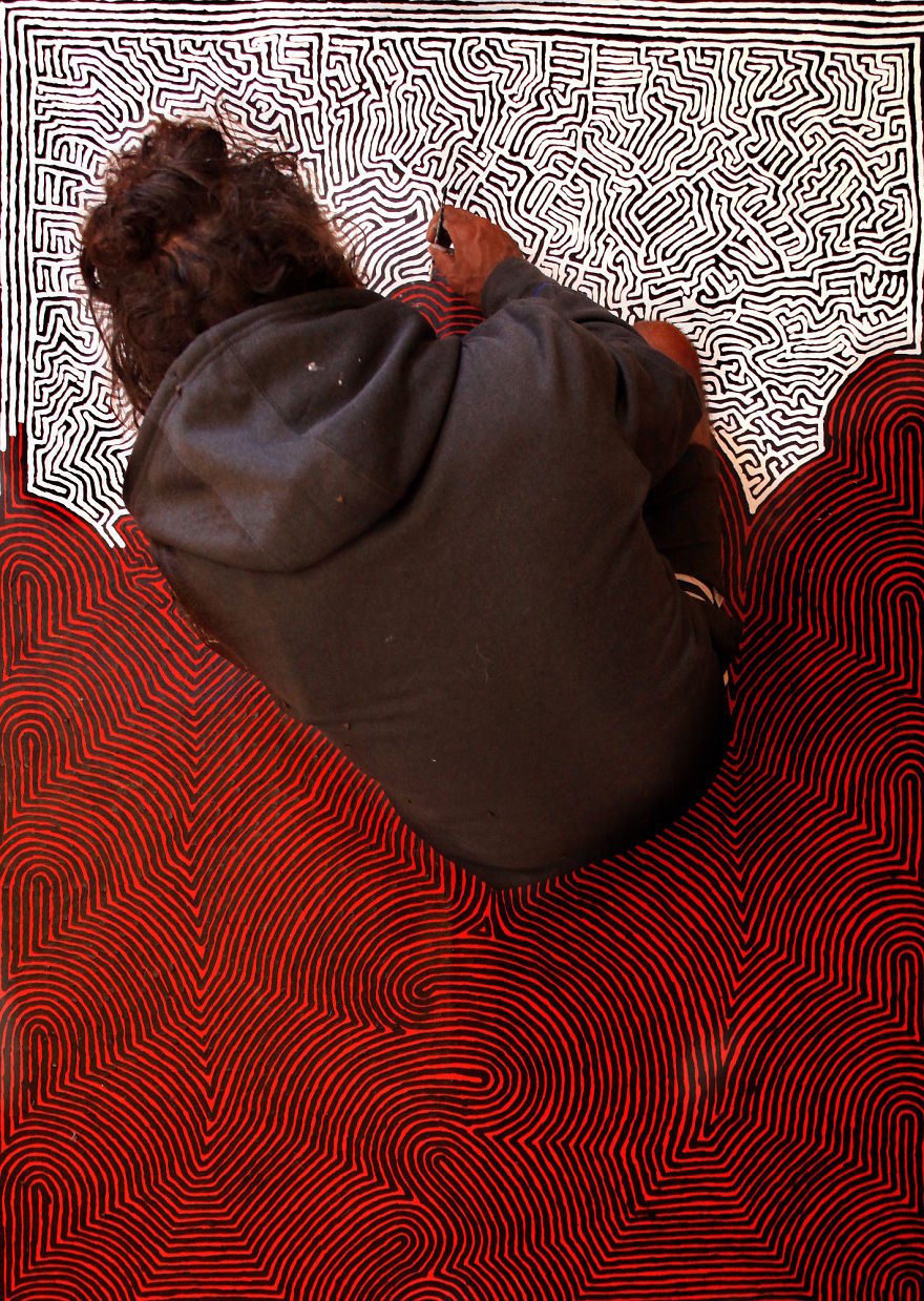 Epic Artwork By Aboriginal Artist!