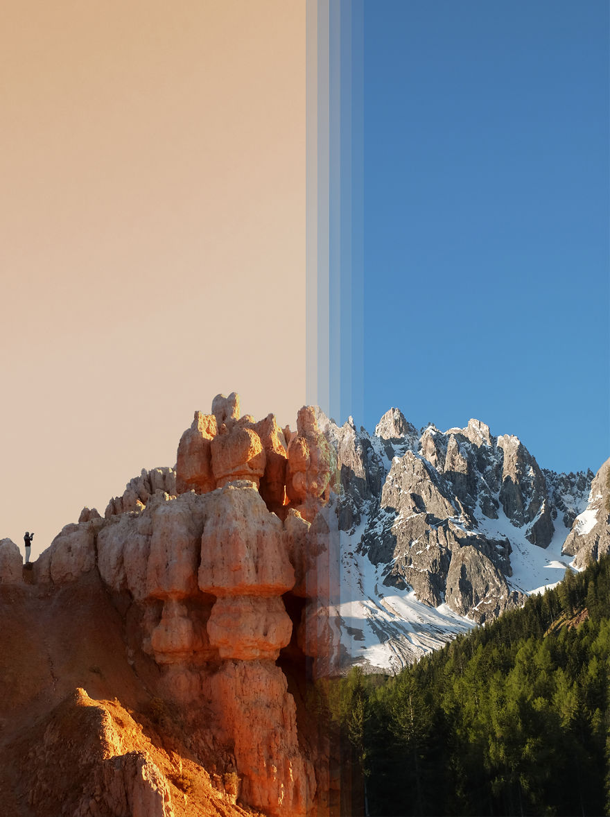 Bryce Canyon In Usa Vs The Dolomites In Italy