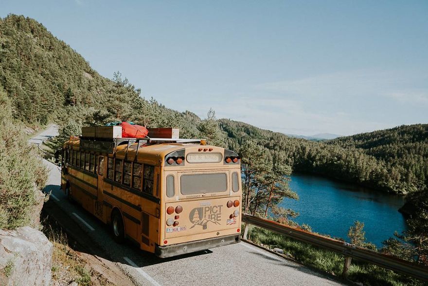 We Turned An American School Bus Into A Hostel On Wheels We Turned An American School Bus Into A Hostel On Wheels