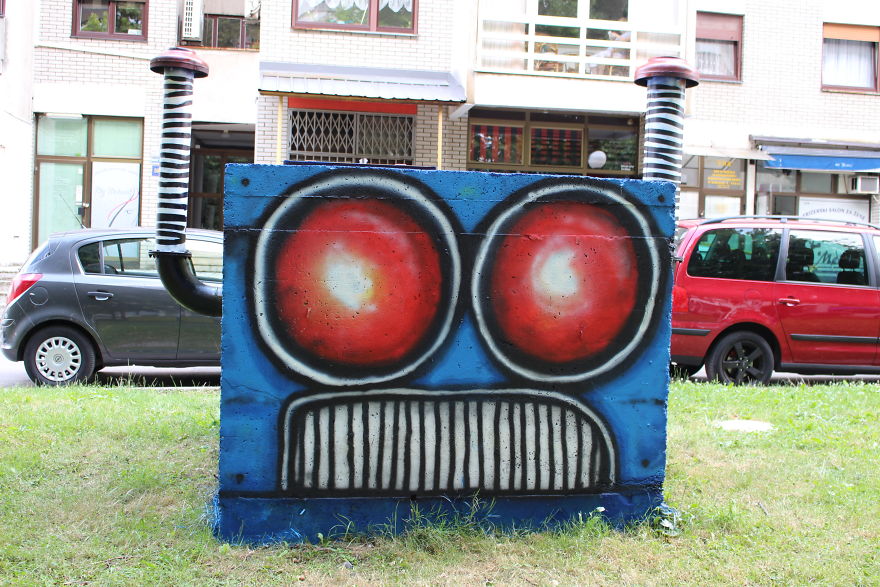 We Turned Old Bomb Shelters Into Robot Heads