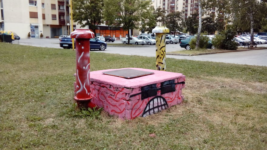 We Turned Old Bomb Shelters Into Robot Heads We Turned Old Bomb Shelters Into Robot Heads