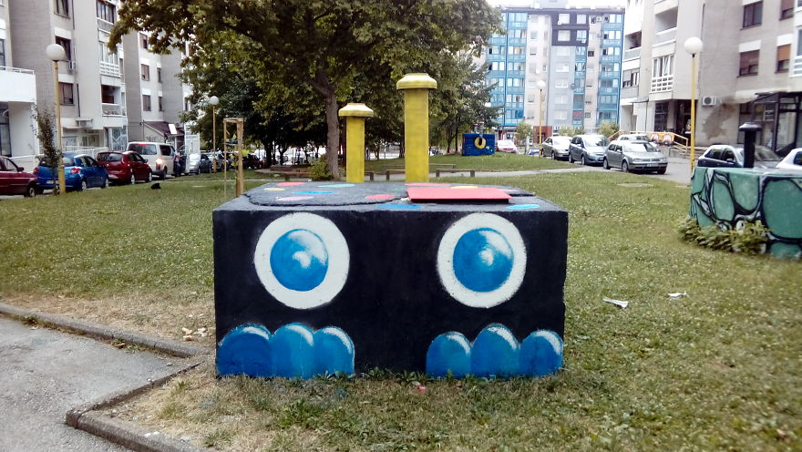 We Turned Old Bomb Shelters Into Robot Heads We Turned Old Bomb Shelters Into Robot Heads