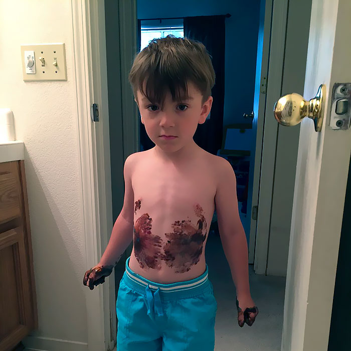 Me: What Did You Do? Roman: I Warpainted