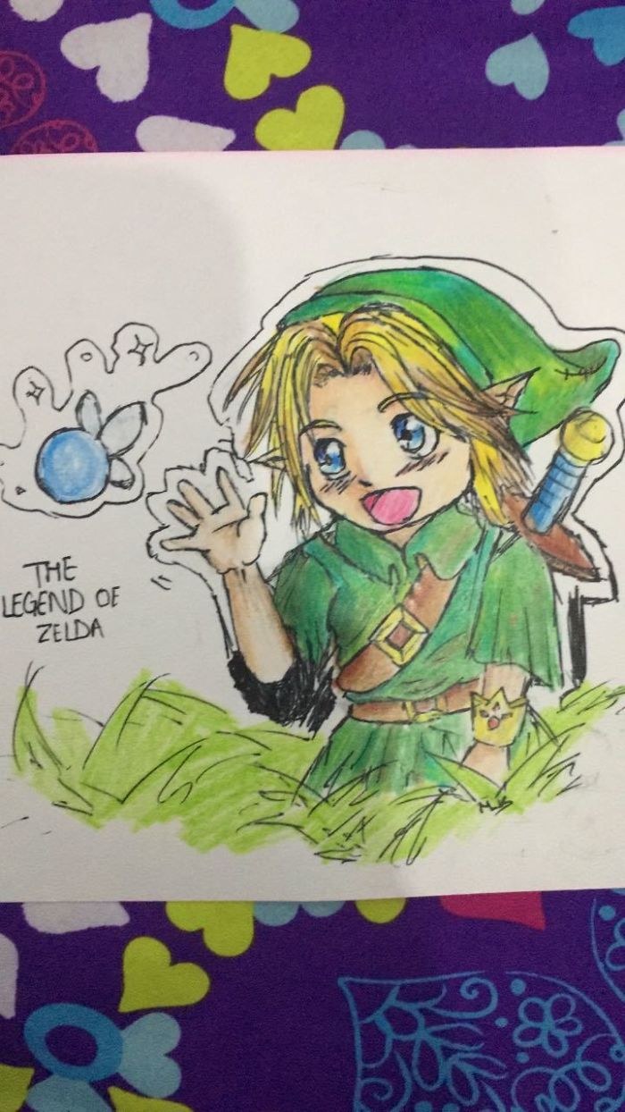 Check Out These Cool Drawings By A 14 Year Old Girl