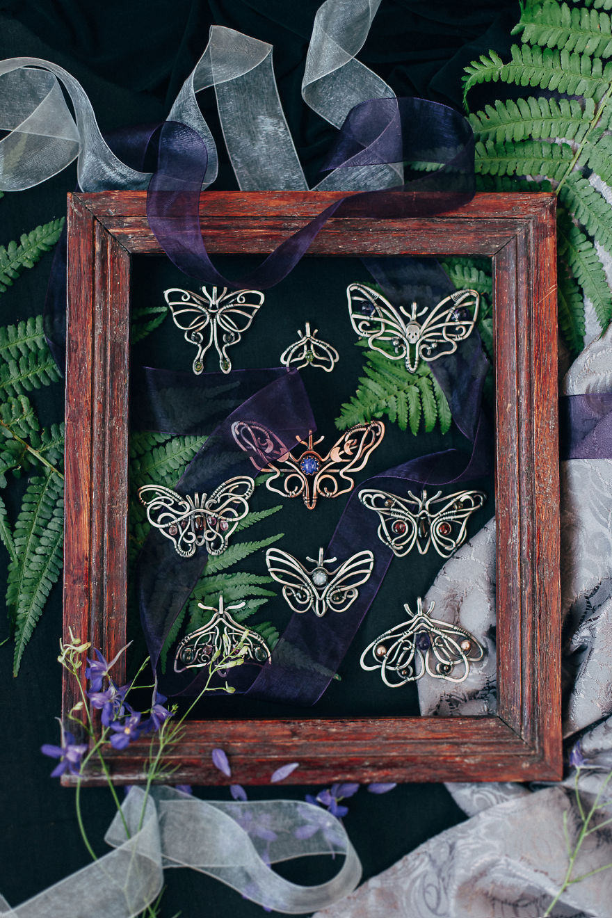 I Create Unique Handmade Jewelry That Mimics The Shape Of True Butterflies I Create Unique Handmade Jewelry That Mimics The Shape Of True Butterflies