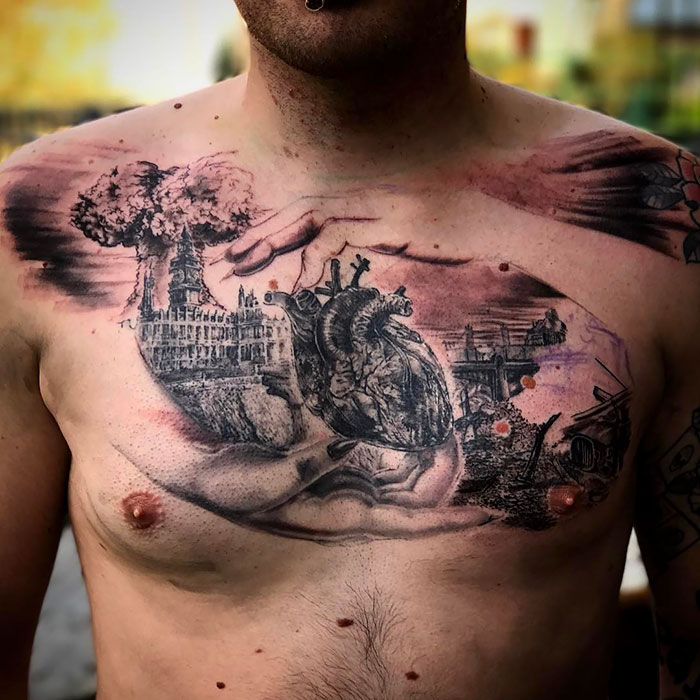 Xx+ Architecture Tattoos That'll Make You Want To Get Inked