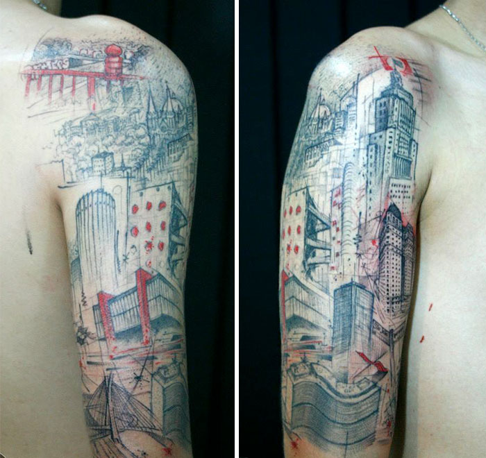 Architecture Tattoo Ideas