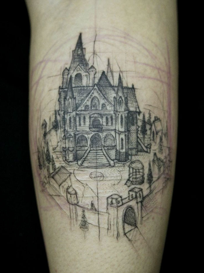 Xx+ Architecture Tattoos That'll Make You Want To Get Inked