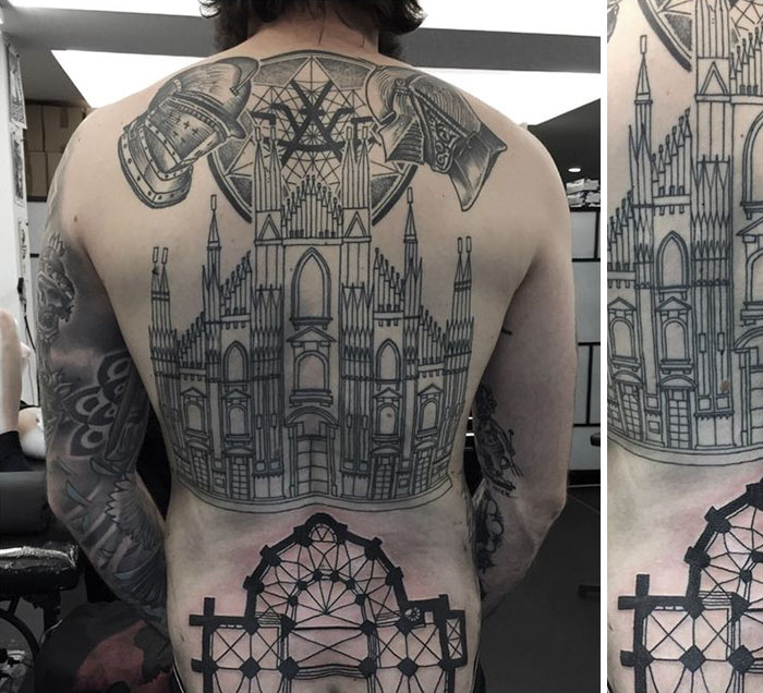 Xx+ Architecture Tattoos That'll Make You Want To Get Inked