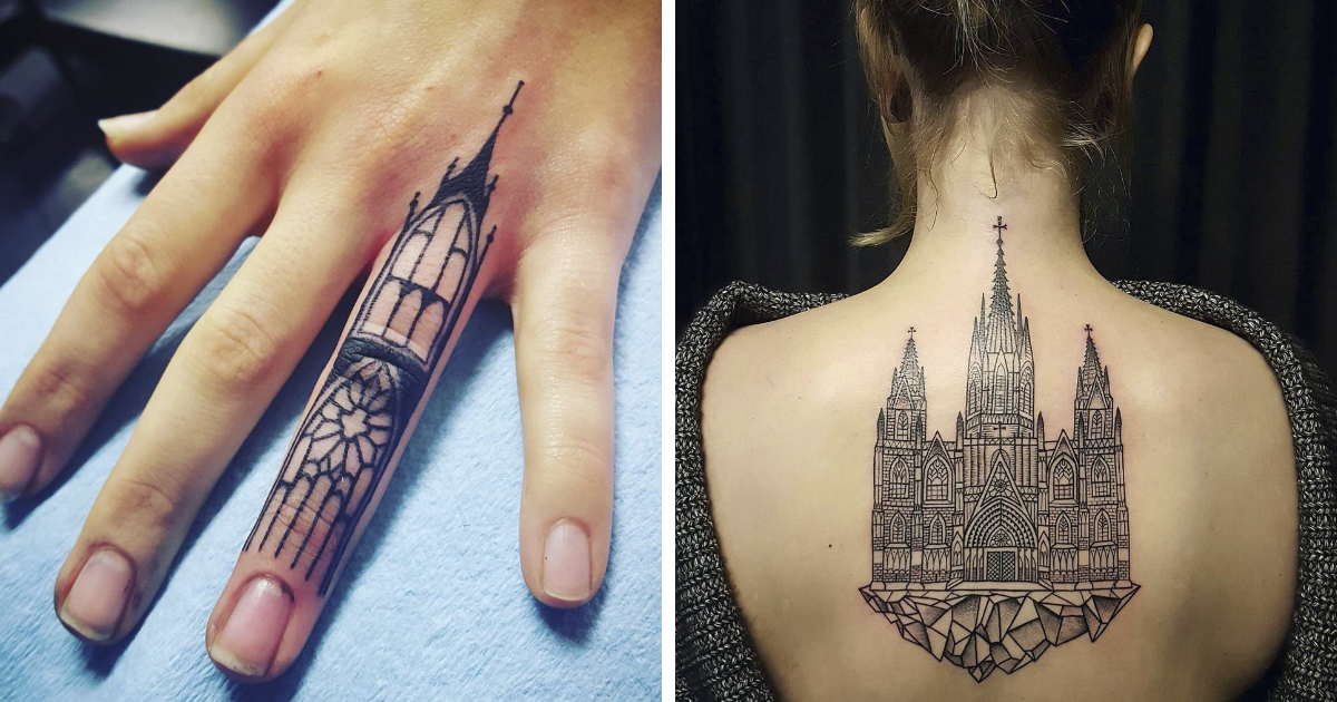 50 Architecture Tattoos That’ll Make You Want To Get Inked
