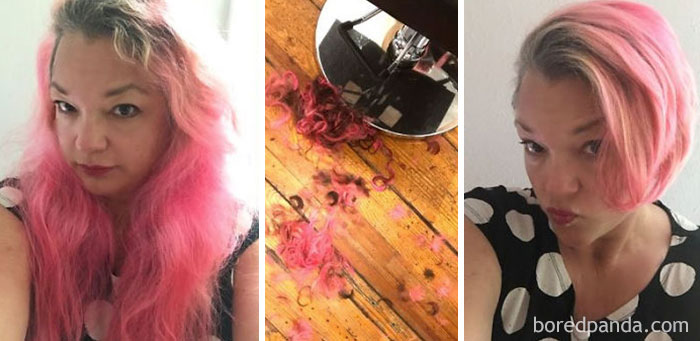 Hairdresser Said We Cut "At Least" 24 Inches Off