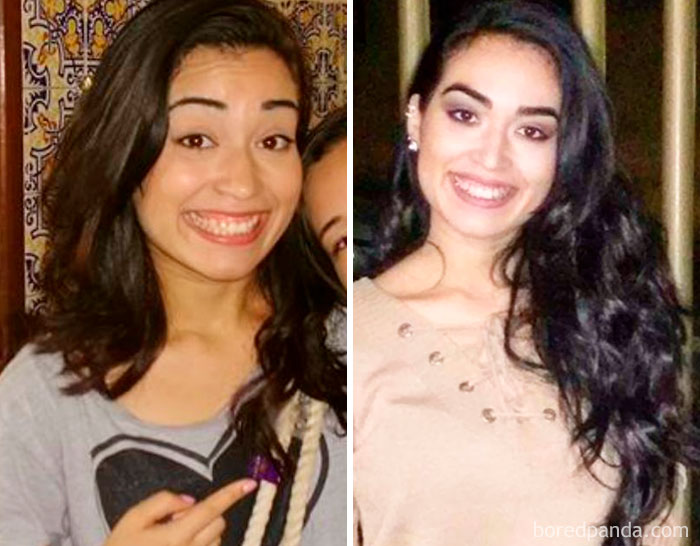 From Short Thick Hair To Really Long Thick Hair. (The Brows Had A Transformation Too!)