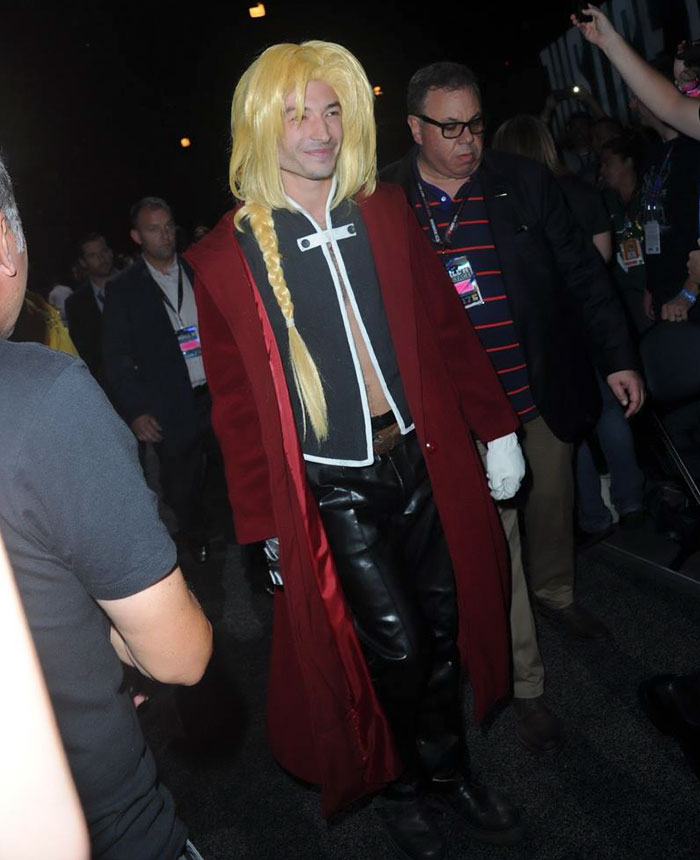 Ezra Miller As Edward Elric, Full Metal Alchemist