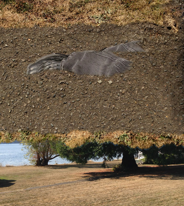 My Iphone Buried Me (swinging It Around Trying To Figure Out This Panorama Thing)