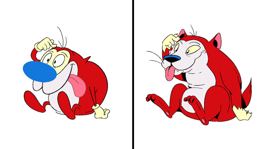 Stimpy From The Ren & Stimpy Show