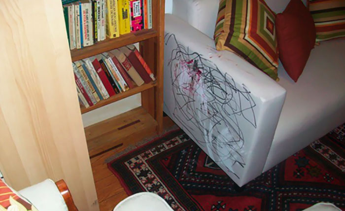 Permanent Marker, Zit Cream, And Nail Polish. We’re So Proud