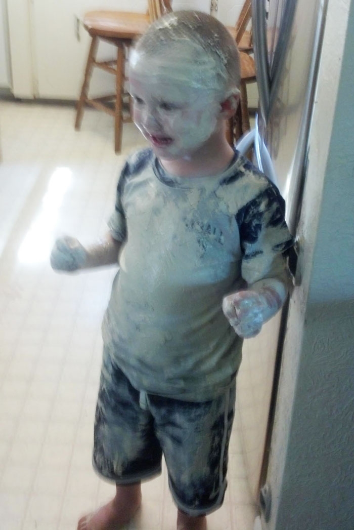 I Left My Son Alone For Two Minutes