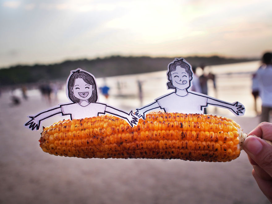 Go For A "Jagung Bakar" Or Roasted Corn On The Cob