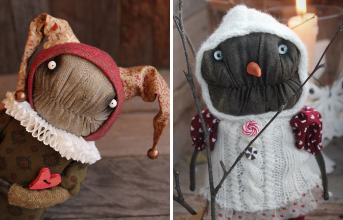 By Contrast: Such Different Dolls By Irina Sayfyjdinova