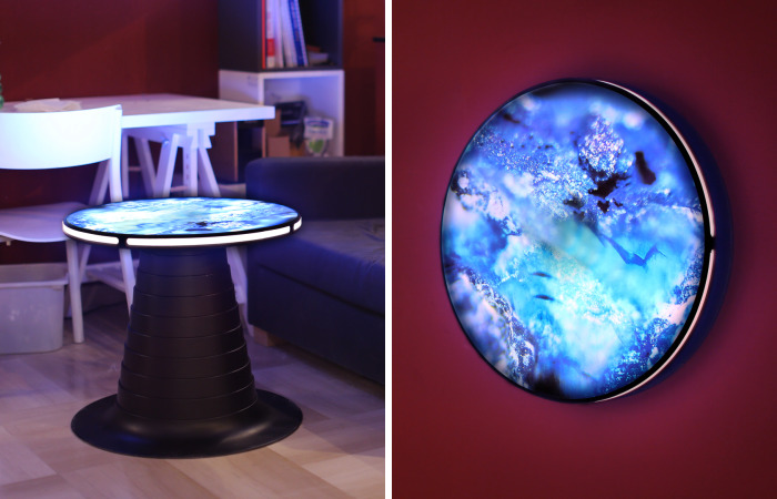 When You Need More Space And Your Coffee Table Turns Into A Wall Painting