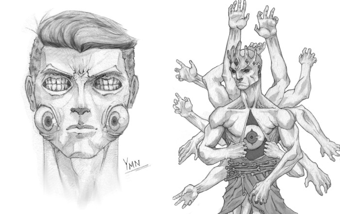 I Deal With My Anxiety And Depression By Channeling Them Into My Drawings