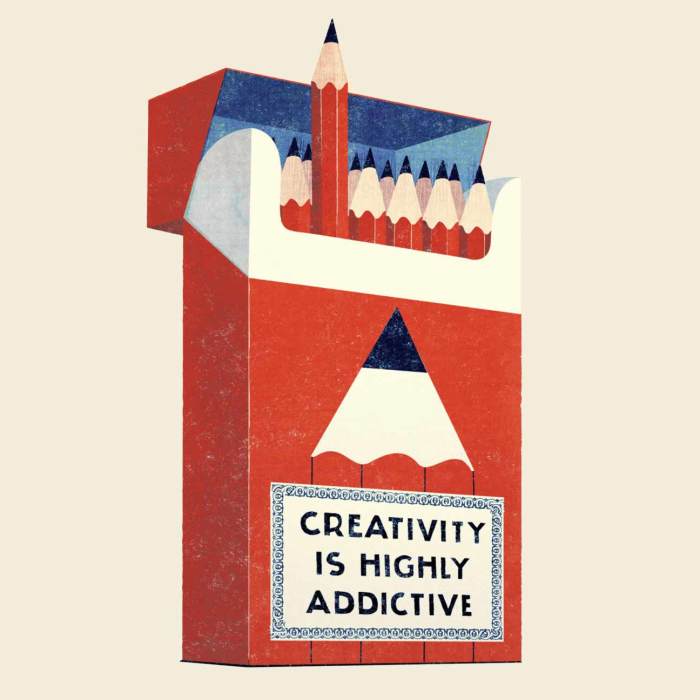 I Play With The Symbol Of Pencil In My Illustrations