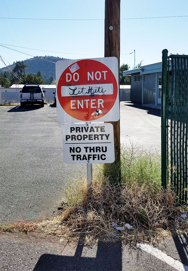 Do Not Let Hate Enter