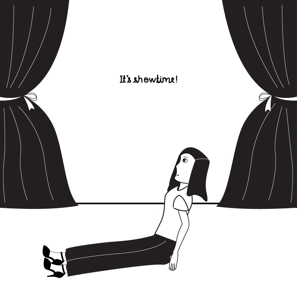 Drawing My Daily And Never Ending Anxieties In Black & White