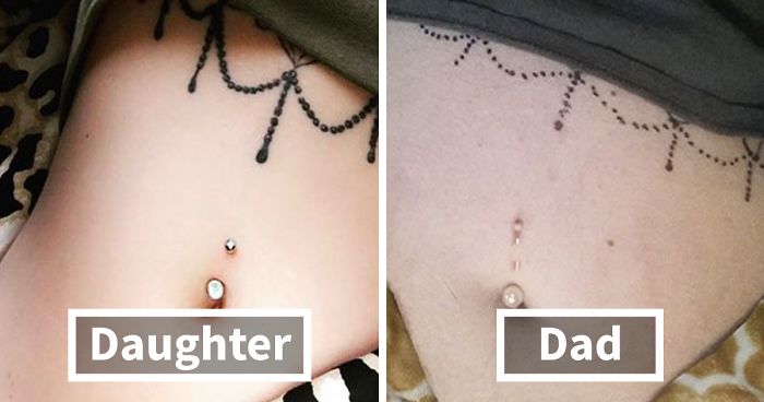 Dad Trolls Daughter By Recreating Her Racy Selfies, Ends Up Getting 2x More Followers Than Her (New Pics)